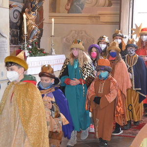 Sternsingergottesdienst: Dank an Toni
