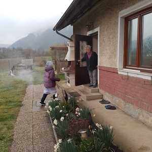 Weihfeuertragen in unserer Pfarre