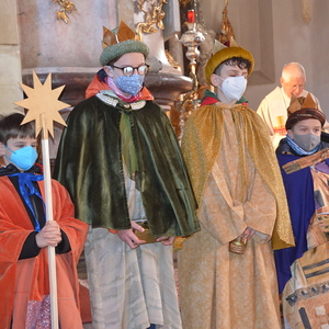 Sternsingergottesdienst: Dank an Toni