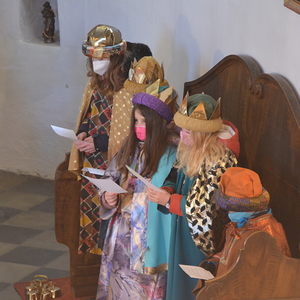 Sternsingergottesdienst: Dank an Toni